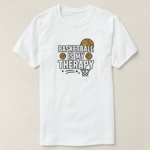 Camiseta Basquete é minha terapia