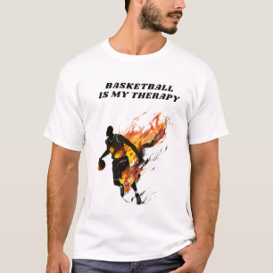 Camiseta Basquete é minha terapia