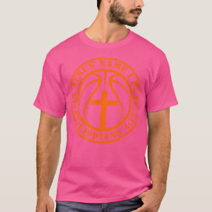 Camiseta Basquete Em Nome De Jesus Eu Jogo Philippians 413 