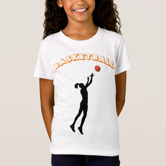 Camiseta Basquete feminino (Frente)