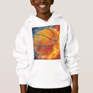 Camiseta Basquete flamejante