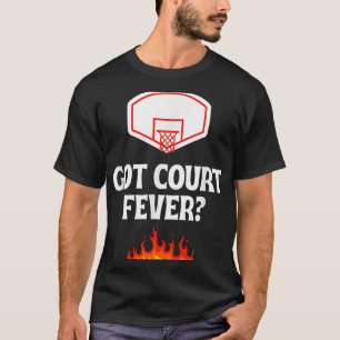 Camiseta Basquete - Ganhou Febre de Corte_ - Design de Tóqu