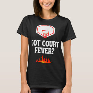 Camiseta Basquete - Ganhou Febre de Corte_ - Design de Tóqu