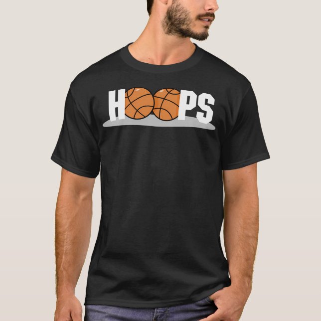 Camiseta Basquete Hoops Dark (Frente)