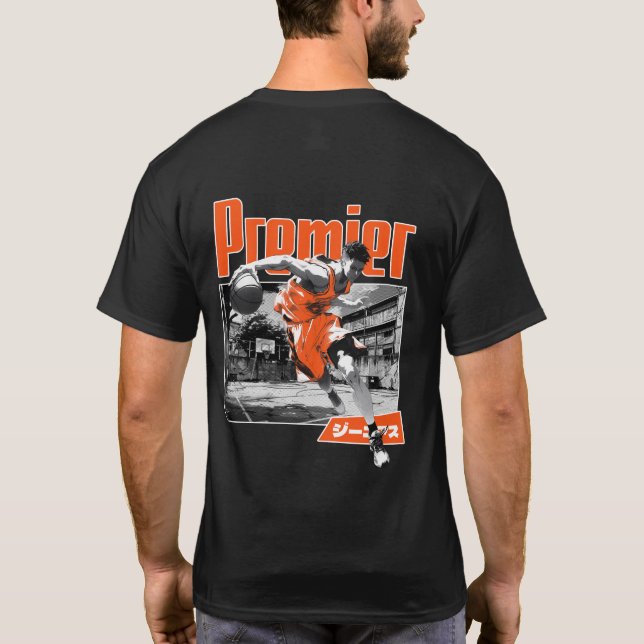 Camiseta Basquete Inspirado em Anime (Verso)