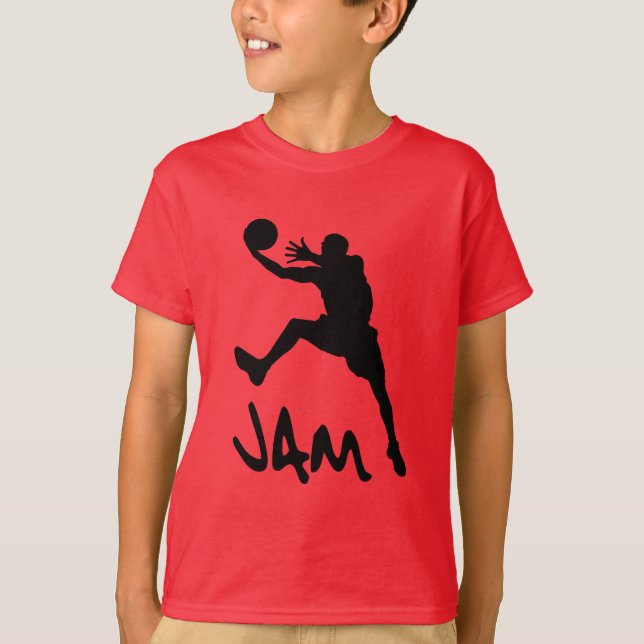 Camiseta Basquete Jam (Frente)