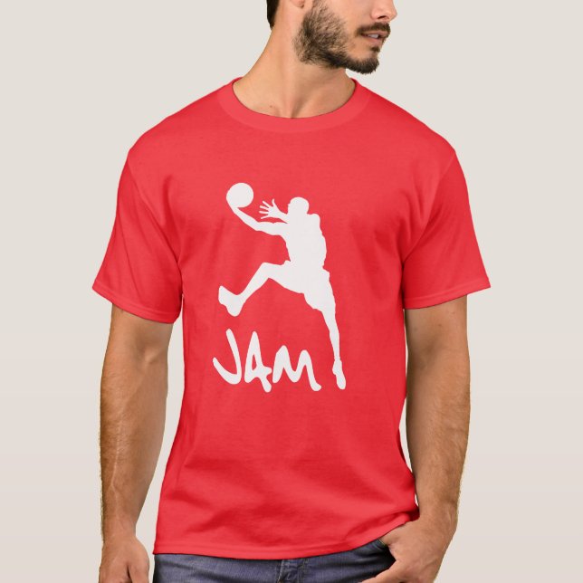 Camiseta Basquete Jam (Frente)