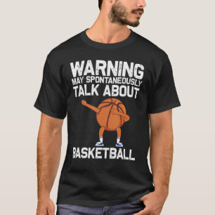 Camiseta Basquete Legal Para Homens Mulheres Bola de Dabbin