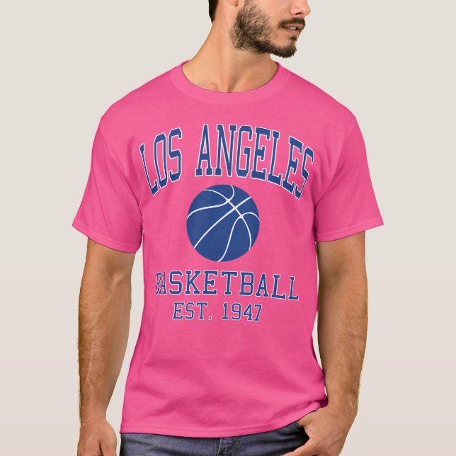 Camiseta Basquete Los Angeles (Frente)