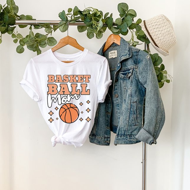 Camiseta Basquete Mãe-Esportes Engraçado (Criador carregado)