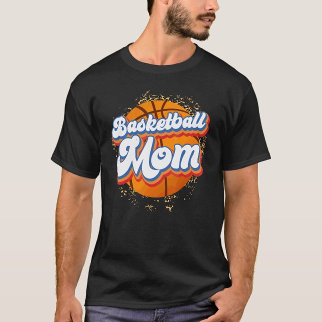 Camiseta Basquete Mãe Fofo Dia de as mães 1 (Frente)