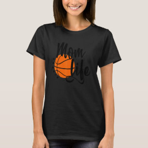 Camiseta Basquete Mãe Leopardo Para A Vida Dia de as mães 1
