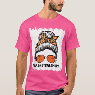 Camiseta Basquete Mamãe Mensageira Canhoto