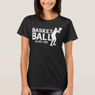 Camiseta Basquete Meu Jogador de Basquete de Basquete da Vi