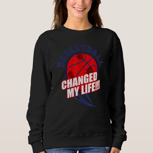 Camiseta Basquete Mudou Minha Vida (Frente)