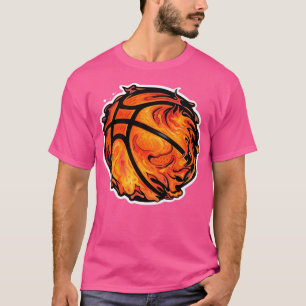 Camiseta Basquete No Fogo