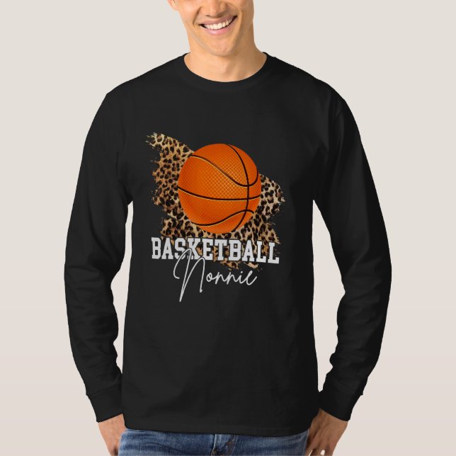 Camiseta Basquete Nonnie Leopard Heart (Frente)