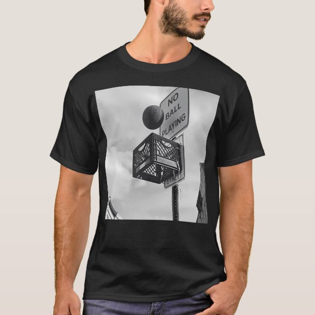 Camiseta Basquete Nunca Pára Clássico (Frente)