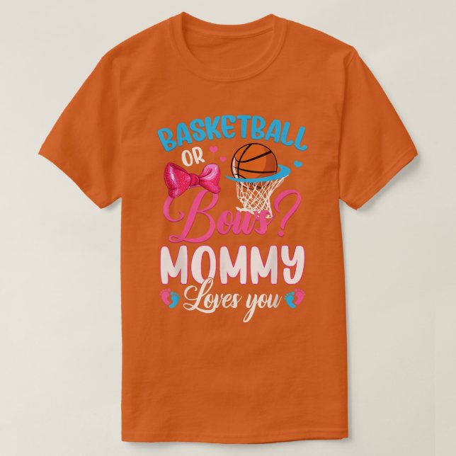 Camiseta Basquete Ou Mamães Arcos Te Ama (Frente do Design)