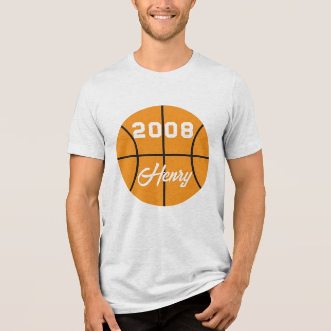 Camiseta Basquete personalizado (Frente)