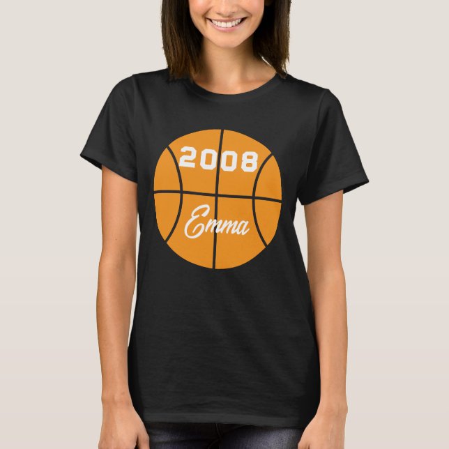 Camiseta Basquete personalizado (Frente)