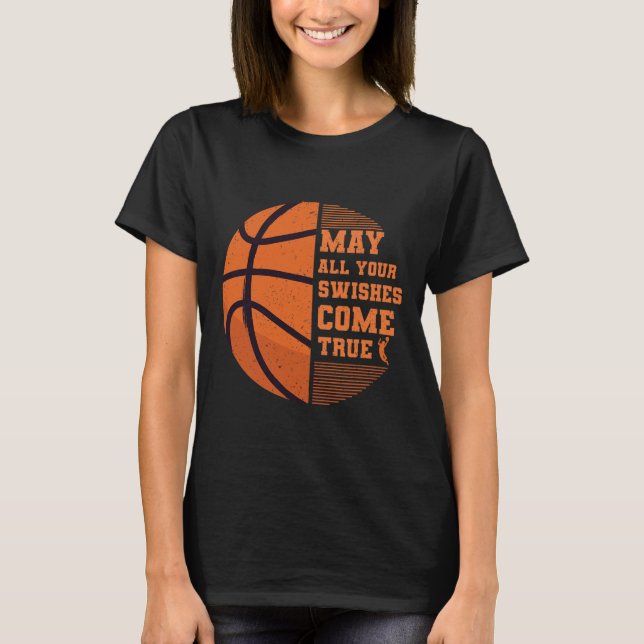 Camiseta Basquete Pode Todos Os Seus Swaps Chegar À Verdade (Frente)