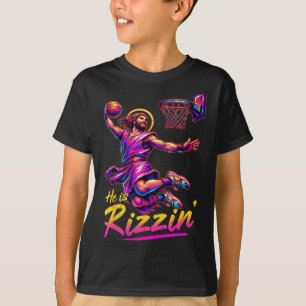 Camiseta Basquete Rizzin Jesus Tem Páscoa Rizzen