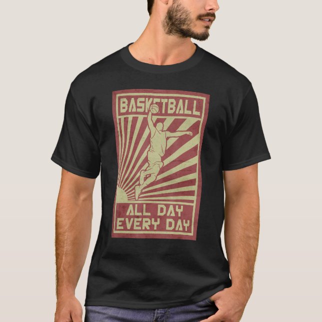 Camiseta Basquete Todos os Dias (Frente)