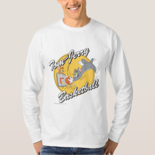 Camiseta Basquetebol 2 de Tom e de Jerry