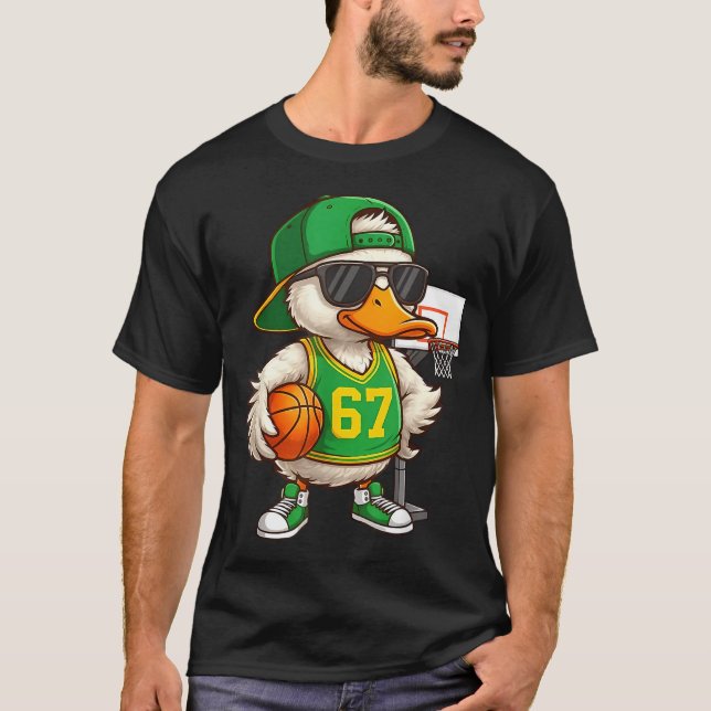 Camiseta Basquetebol 67 Seis Sete Drip de Basquetebol Diver (Frente)