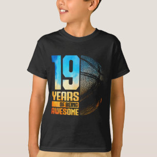 Camiseta Basquetebol Basquetebol Anos 19 Velho 19º Jogador