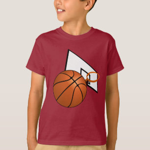 Camiseta Basquetebol com Aro
