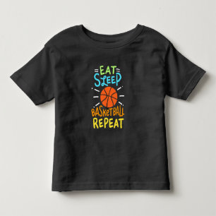Camiseta Basquetebol - Comer Dormir Basquetebol Repetir