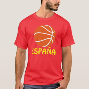Camiseta Basquetebol da espanha