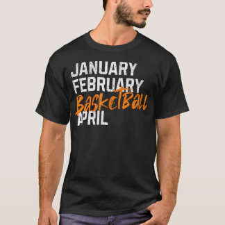 Camiseta Basquetebol de Janeiro Fevereiro