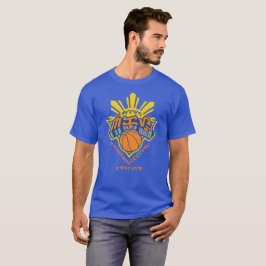 Camiseta Basquetebol de Nova York em escrita Baybayin