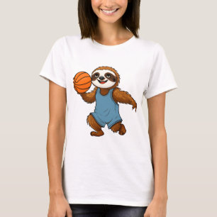 Camiseta Basquetebol de preguiça