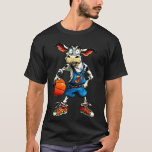 Camiseta Basquetebol de Vacas Basquetebol Vaca