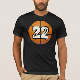 Camiseta Basquetebol do número 22