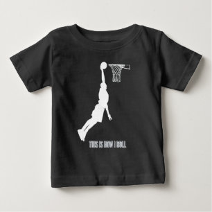 Camiseta Basquetebol É Assim Que Eu Sou Adolescentes Crianç