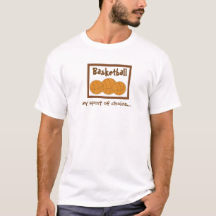 Camiseta Basquetebol Meu Esporte de Escolha