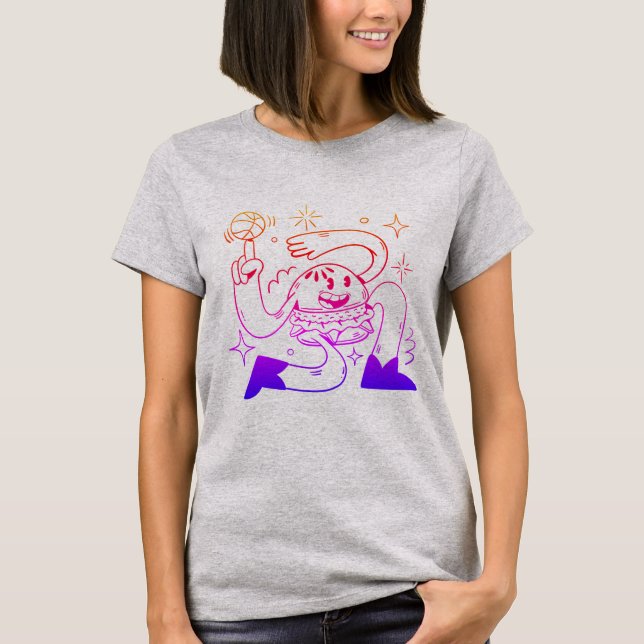 Camiseta Basquetebol Minha Vida (Frente)
