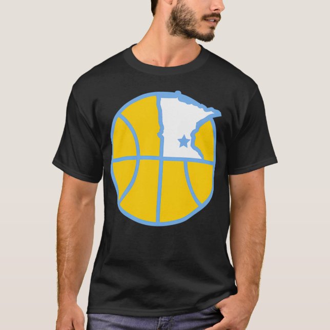 Camiseta Basquetebol Mpls Lakers (Frente)