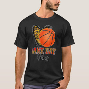 Camiseta Basquetebol Mulheres Homens Criança Dia de Jogo Vi