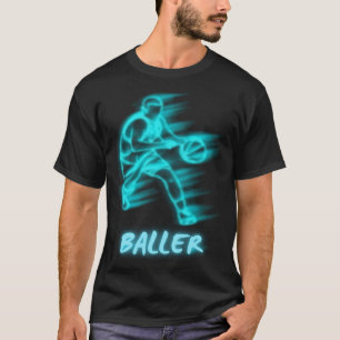 Camiseta Basquetebol Para Meninos Ou Homens Baller Legal Ar
