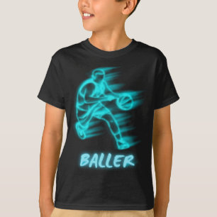 Camiseta Basquetebol Para Meninos Ou Homens Legal Artístico