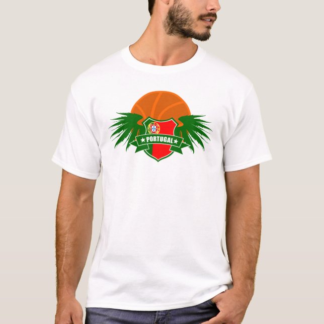 Camiseta Basquetebol Portugal (Frente)