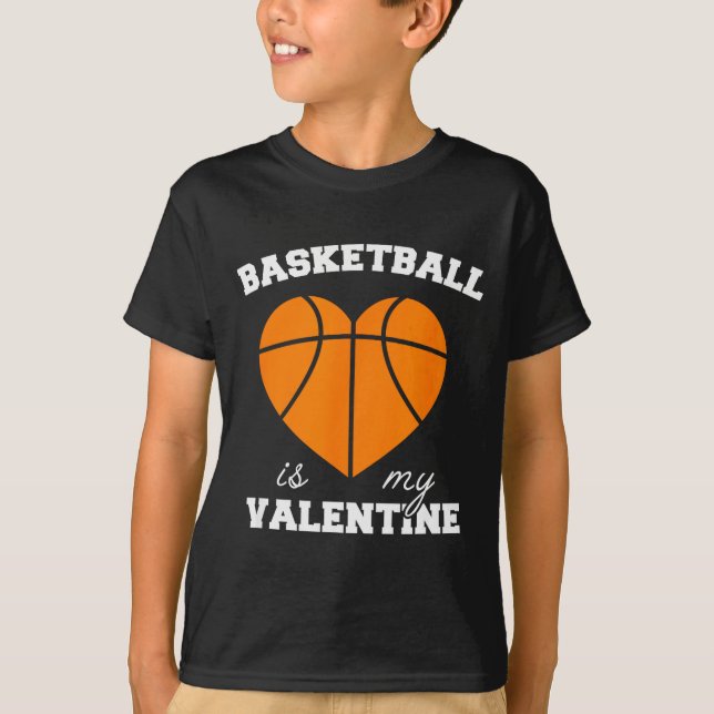 Camiseta Basquetebol Threadrock é meu namorado - Uni femini (Frente)