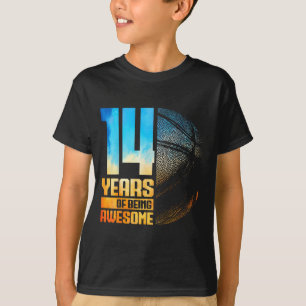 Camiseta Basquetebol Velho 14º Basquetebol 14 Anos Jogador