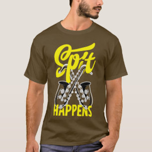 Camiseta Bass Clarinet Clarinetist Clarinet Player Spit Hap